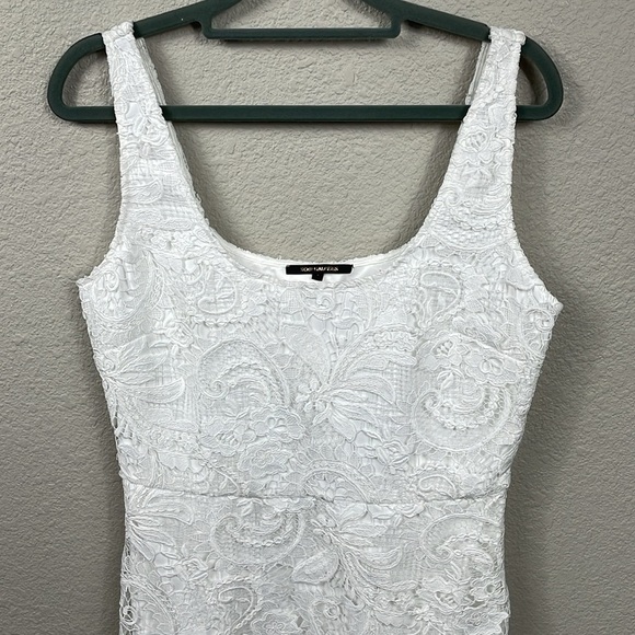 New Kobi Halperin Jacqueline Sleeveless Lace Midi Dress Bridal Wedding Sz 6 - Picture 5 of 15